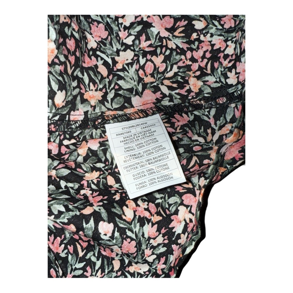 BB Dakota Steve Madden Dress Womens Medium Floral Tiered
Sleeveless Flare - Picture 5 of 7